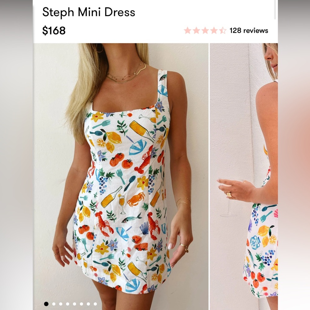 Show me your mumu Steph mini dress